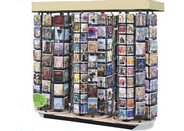 Supmarket Video Wire Spinner Rack Display / Metal DVD Greeting Card Spinner Rack